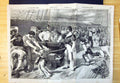 Old Print Damaged Off Kinburn The Main Deck The Terrible Make Ready 1855 19th