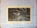 Old Print 1907 Sheldon War Airships Battle Ships Fortified Port Trafalgar 20th