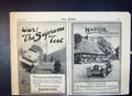 Original Old Antique Print Advertisement Lanchester Napier Motor Car Transport