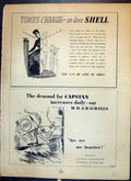 Antique Old Print Shell Wills'S Capstan Cigarettes Shells Das Meereswunder