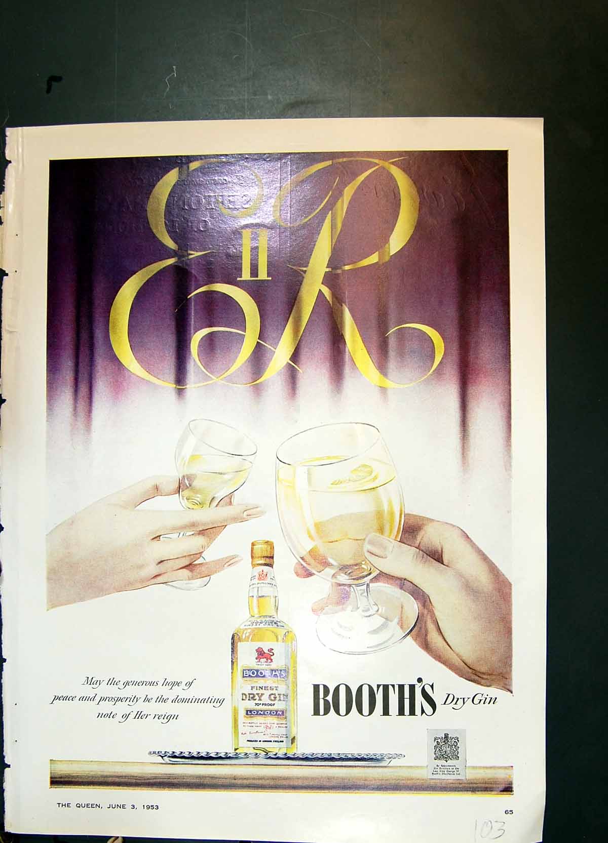 Old Booths Dry Gin Givans Nightgown Blouses Sefton Gray Woollens 1953 20th