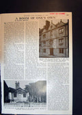 Old Hospital Sir John Hawkins Chatham Foord Almhouses Rochester 1954 20th