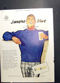 Antique Print Simpson Piccadilly Heriot Sweater Moet Chandon Champagne 1957