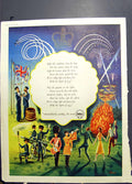 Original Old Vintage Print Spirit 1953 Shell Guinness Page Coronation Year 1953