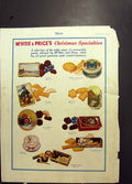 Antique Old Print Mcvitie Prices Christmas Biscuits Bronnleys Bath Soap 1934