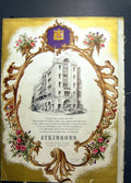 Antique Old Print Atkinsons Cosmetics Perfumes Ryvita From Poole World 1953