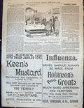 Old 1892 Disinfecting Bales Wool Ship London Docks Keen'S Robinson Gr Victorian