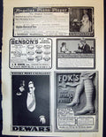 Old 1905 Angelus Piano Player Benson Dewars Whisky Fox Spiral Puttees 20th