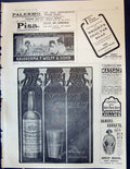 Antique Print 1905 Advertisement Palermo Pisa Dewars Whisky Bandel Corsets 20th
