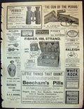 Antique Print Pernox Binocular Fisher Beechams Pills Lewis Gun Raleigh 1904