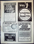 Old 1904 William'S Shaving Soap Express Cigarettes Smith Lazenby Soup 20th