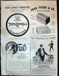 Old 1905 State Express Cigarettes John Pound Fuo Armour Extract Beef 20th