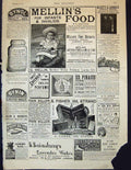 Old 1891 Mellin'S Food Biscuits Fisher Strand Sainsbury Beethams Plas Victorian
