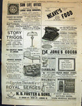 Old Print Advertisement Neave'S Food Sun Life Egerton Burnett Serges 1892 19th