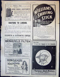 Old Print 1901 Goerz Gsmith Williams Shaving Stick Berkefeld Rowlands Oi 20th