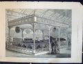 Antique Old Print 1885 John Brinsmead Pianortes Inventions Exhibition Ref.2