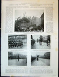Old 1899 Queen Celebration Dover Windsor Feu-De-Joie Paris Ship Wimbl 19th
