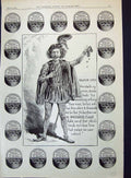 Old Print Beechams Pills Bilious Iago St. Helens Lancashire England 1895 19th