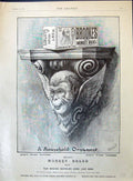 Antique Print Advertisement 1897 Brooke'S Monkey Brand Soap HousehOrnament 19th