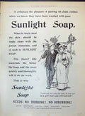 Old Advertisement 1904 Lever Brothers Port Sunlight Soap Lady Man Rom 20th