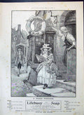 Old Advertisement 1900 Port Sunlight Lever Brothers Lifebuoy Soap Gro Victorian