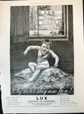 Old Print Lux Washing Powder Lux Wont Shrink Woollens Lever Brothers 1901 20th