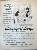 Old Lever Brothers Port Sunlight England Grocer Shop Advertisement 19 20th