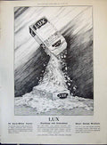 Antique Print Lux Washing Powder Lever Brothers Port Sunlight Cheshire 1900