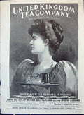 Old Advertisement 1893 United Kingdom Tea Company Premier Merchant Wo Victorian