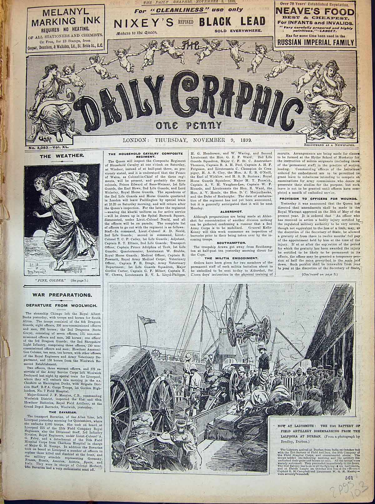 Old 1899 War Ladysmith Lalpoora Ship Durban Football Corinthians Asto 19th