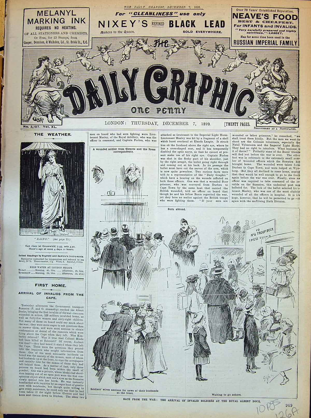 Old 1899 War Invalid Siers Royal Albert Dock Coster Fox Short TurnVictorian