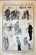 Antique Print New York Police Heenan Taulor Williams ArnFinlay Holmes Walla