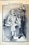 Old Antique Print 1915 Comedy War Ficer Telephone Man Lady Art Paintings 20th