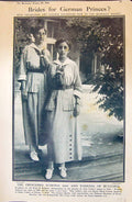 Old Princess Eudoxia Nadejda Bulgaria Daughters King 1915 Wounded Tom 20th