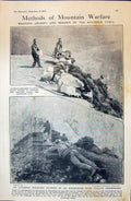 Old 1915 Mountain Warfare Austrian Tyrol Siers War King Albert Gen 20th