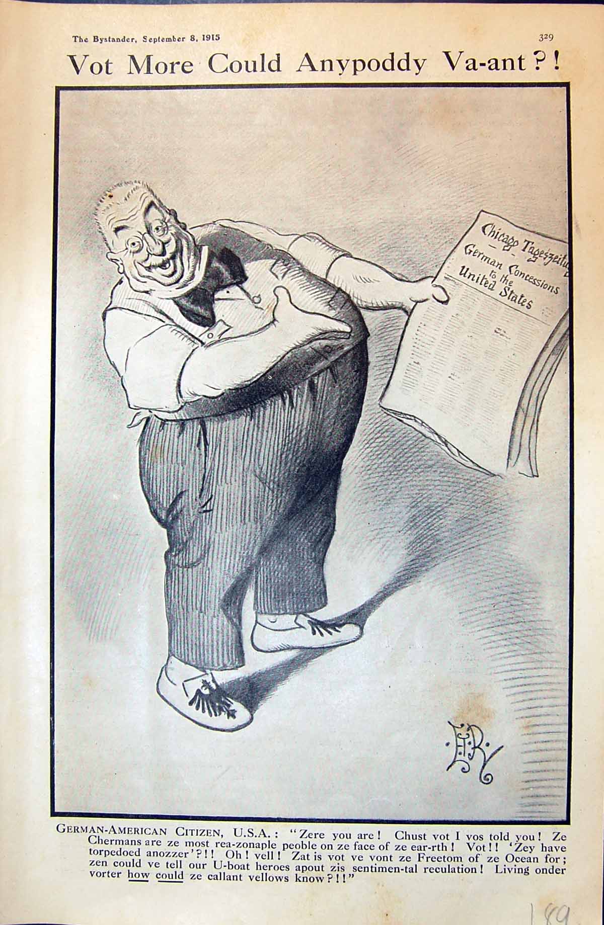Old Print 1915 Newspaper German Concessions United States Lady Milbanke 20th