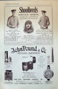 Old Print 1915 Shoolbred John Pound Dunlop Rubber Pneumatic Tyre Company 20th