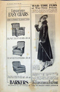 Old Fur Store Barkers Chair Aquascutum Rubinat Llorach Standard 1915 20th