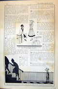 Old 1915 Ladies Phyllida Suzanne Luggage Stairs Guest House Holidays 20th