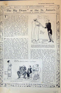Old 1915 Big Drum St. James'S Theatre Aynesworth Vanbrugh Ottoline Fe 20th