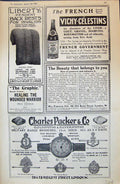 Old 1915 Charles Packer Pomeroy Liberty Vichy-Celestins Red Cross Car 20th