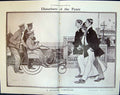 Old 1915 Disturbers Peace Siers Wheelchair Seaside Scene Arthur Wa 20th