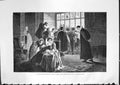 Antique Old Print Scene English Embassy Morrow St. Bartholomew Furber 1882 19th