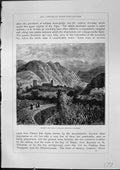 Original Old Antique Print Vernet Mont Canigou Pyrenees Mountains Furber 1882
