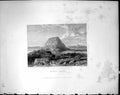Old 1836 Horne Bible Illustration View Mount Tabor Harding Mountains 19th
