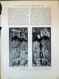 Old Sculpture Philippe-Le-Hardi Consort Claux Sluter 1903 Art Journal 20th