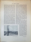 Original Old Antique Print Spring Blossoms Touraine Cameron 1903 Art Journal