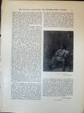 Old Print 1903 Art Boor Asleep Adriaen Brouwer Gen Hind Ship Deptford Br 20th