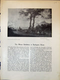 Old Print Road River Sheep Horse Cuyp Homeward Bound Ship Cotman 1903 Art 20th