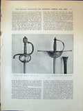 Old European Arms Swift Rapier Italian Spanish Gorget French Work 190 Victorian